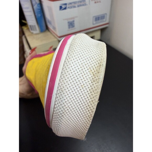 Vans Classic Slip On Checkerboard Multicolor Pop Youth Sz 4 - Picture 13 of 15